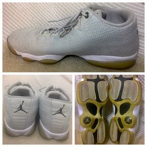 Nike Air Jordan Horizon Low Basketball Shoes Mens US Size 11 EUR 45 Light Bone